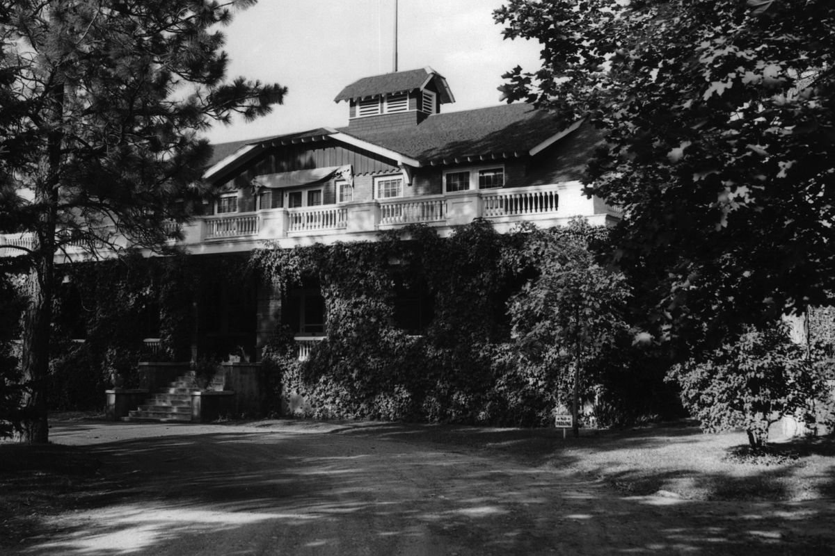 This was the first building most saw at Edgecliff Sanitarium, also called Edgecliff Hospital, Spokane County’s tuberculosis hospital which opened in 1915 and is pictured here in 1938. The former medical director said at its busiest the complex held 210 patients and over the years the hospital cared for almost 10,000 patients with an average stay of three months. The hospital closed in 1978 and was renovated into a senior living community called Park Place in the early 1990s. (THE SPOKESMAN-REVIEW PHOTO ARCHIVE / SR)