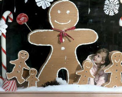 
Gingerbread people are always welcome this time of the year. Associated Press
 (Associated Press / The Spokesman-Review)