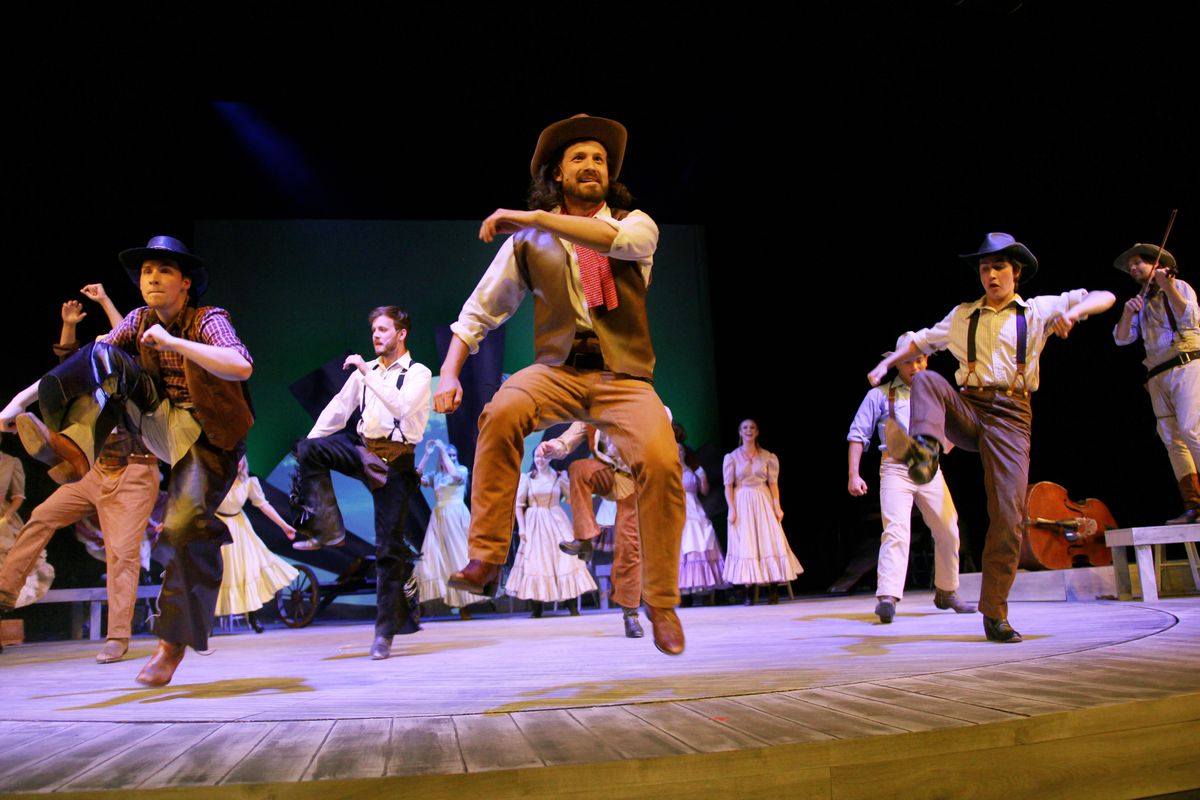 Nick Szoeke portrayed Curley in Coeur d’Alene Summer Theatre’s production of “Oklahoma!” in 2019. Like theaters across the country, CST is dark this summer as the COVID-19 pandemic has swept across the globe.  (Coeur d