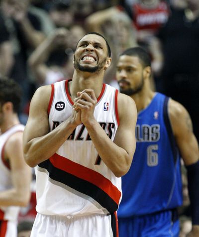 Brandon Roy says he lacks cartilage in both of his chronically troublesome knees. (Associated Press)