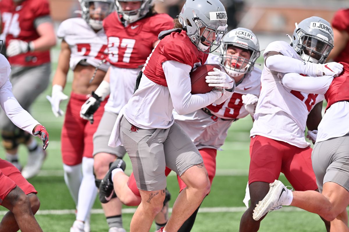 Wsu Football Holds Second Scrimmage April 15 2023 April 15 2023 The Spokesman Review 