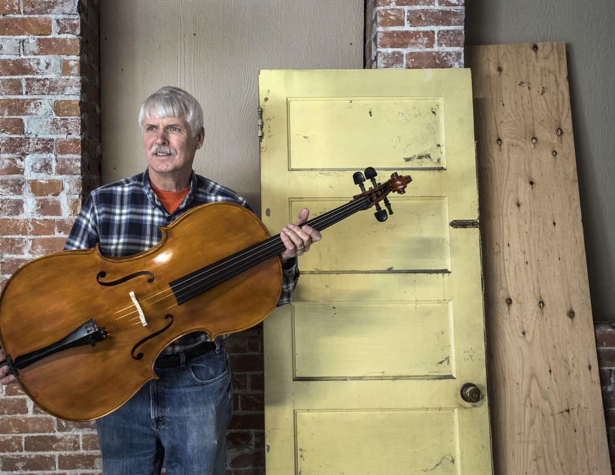 People buy instruments in a good economy and seek out repairs when it’s bad, said Robin Amend, co-owner of Amend Music Center on West 14th Avenue. (Dan Pelle / The Spokesman-Review)