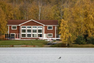 The Wasilla, Alaska, home of  Gov. Sarah Palin in  2008.  (Associated Press / The Spokesman-Review)