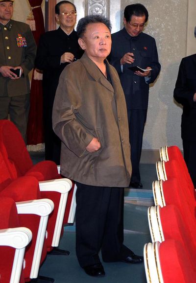 Kim Jong Il, seen in this undated photo,  ascended today  to his third term as North Korea’s leader.   (Associated Press / The Spokesman-Review)