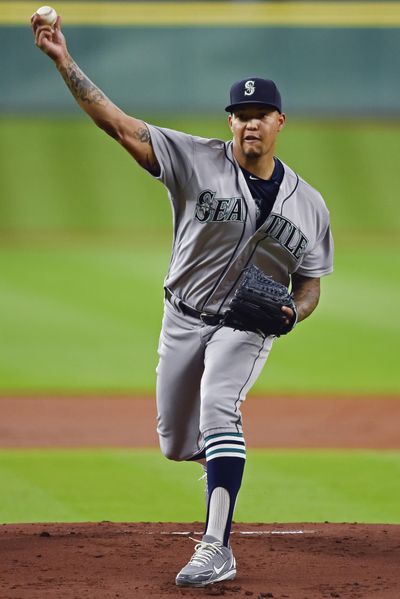 Seattle Mariners starting pitcher Taijuan Walker is just about ready to come off of the disabled list. (Eric Christian Smith / Associated Press)