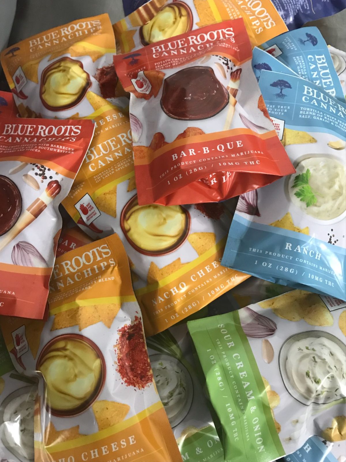 Blue Roots Cannabis recently released Cannachips that provide a savory infused snack.  (Courtesy Blue Roots Cannabis)