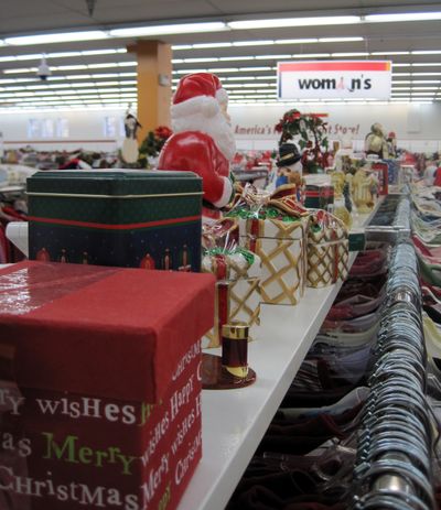 Resale stores are filled with recycled holiday cheer. (Cheryl-Anne Millsap / DownToEarthNW Correspondent)