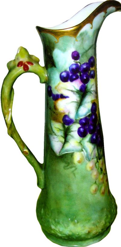This porcelain ewer  is worth $200 plus. (The Spokesman-Review)