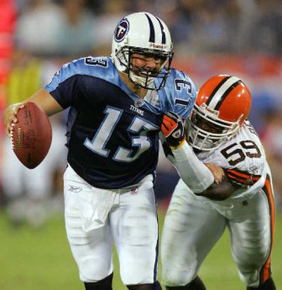 
Former Washington State and Tennessee Titans quarterback Jason Gesser is facing another tough test. 
 (Associated Press / The Spokesman-Review)
