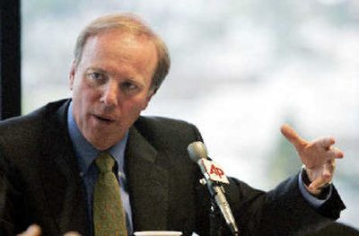 
Bill Ayer, chairman and chief executive of Alaska Airlines.  
 (Associated Press / The Spokesman-Review)