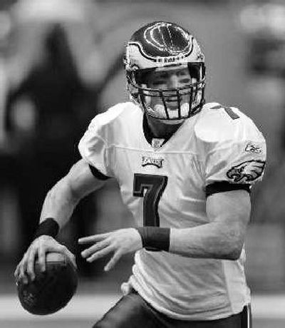 
Former Philadelphia QB Jeff Garcia signs two-year deal with Tampa Bay.
 (Associated Press / The Spokesman-Review)