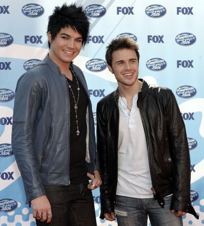 American Idol finalist Adam Lambert, left, and winner Kris Allen. Allen won the competition, but history shows winning doesn’t mean success. (Associated Press / The Spokesman-Review)