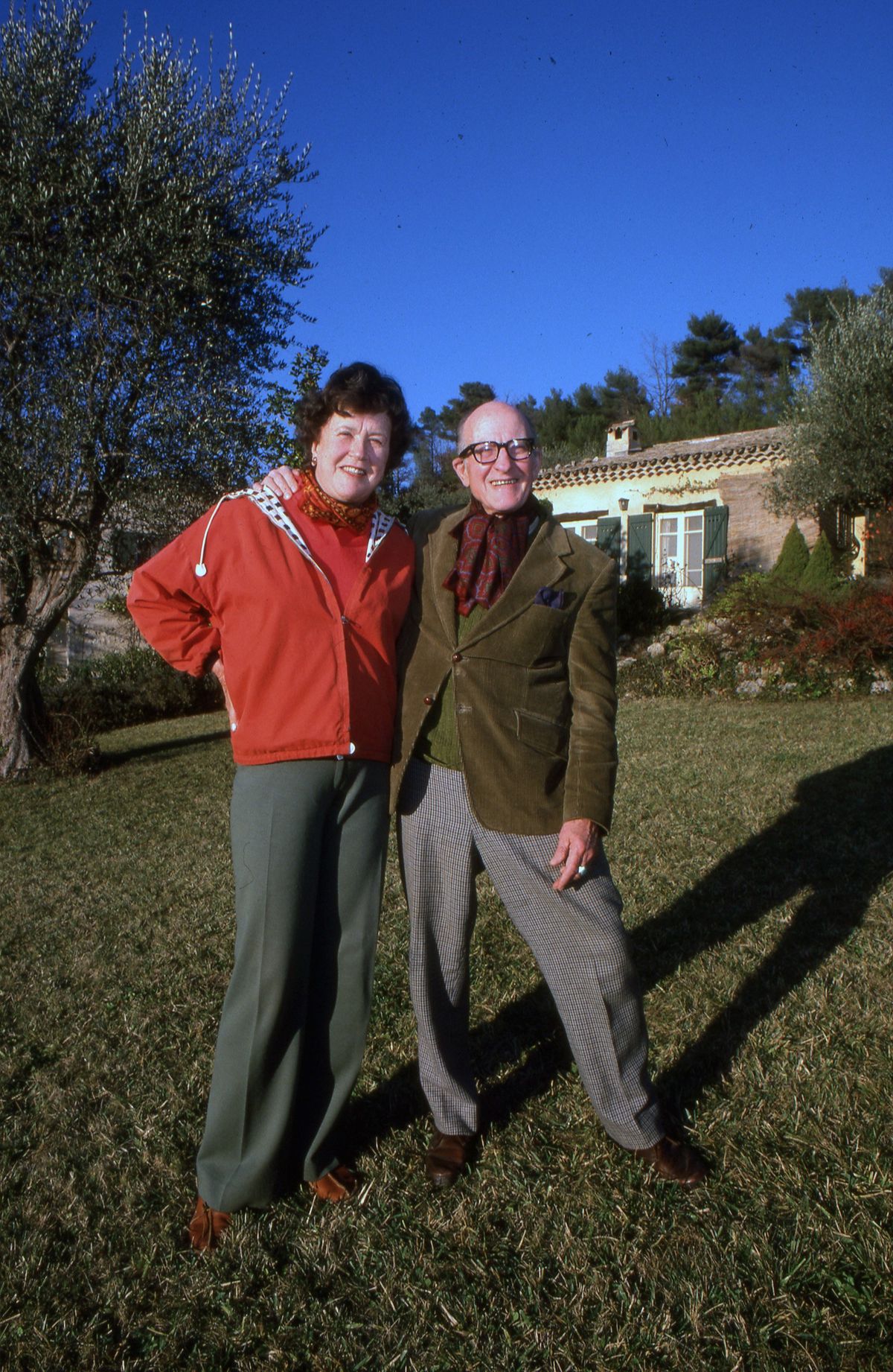 Julia Child and her husband Paul Child in an image from the documentary “Julia.”  (Brian Leatart/Sony Pictures Classics)