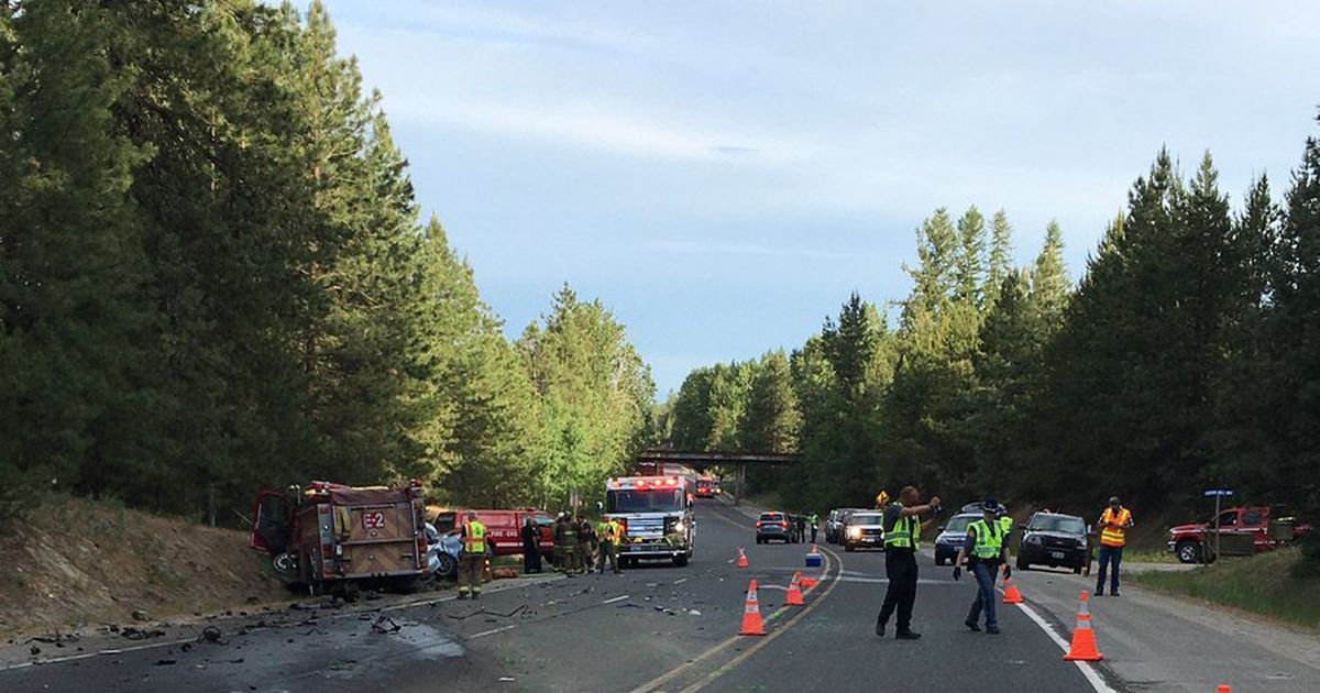 Firefighters injured in crash near Loon Lake identified | The Spokesman ...