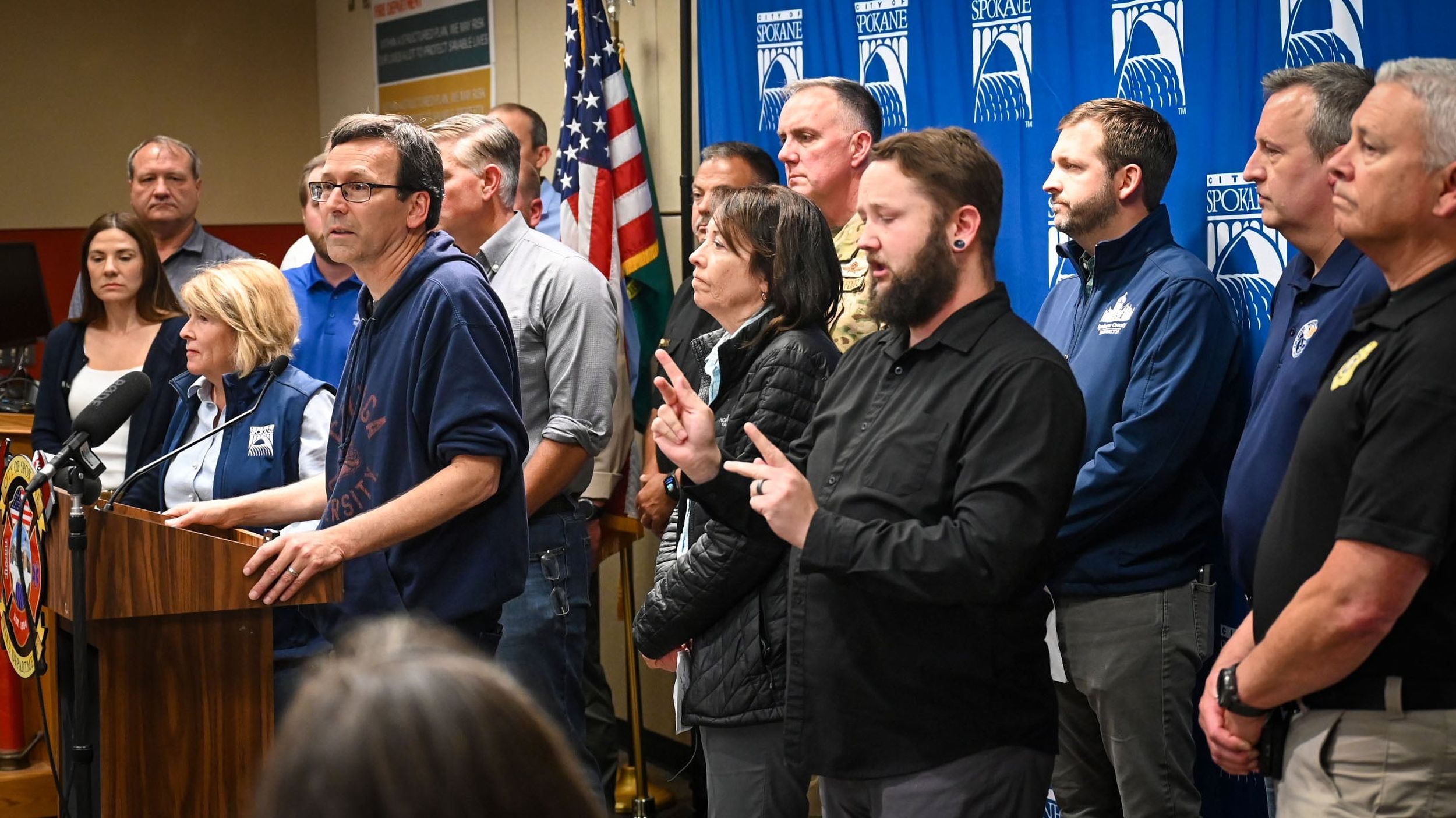 Governor, state officials outline response to Spokane Complex fires - Mon, 10 Aug 2026 PST