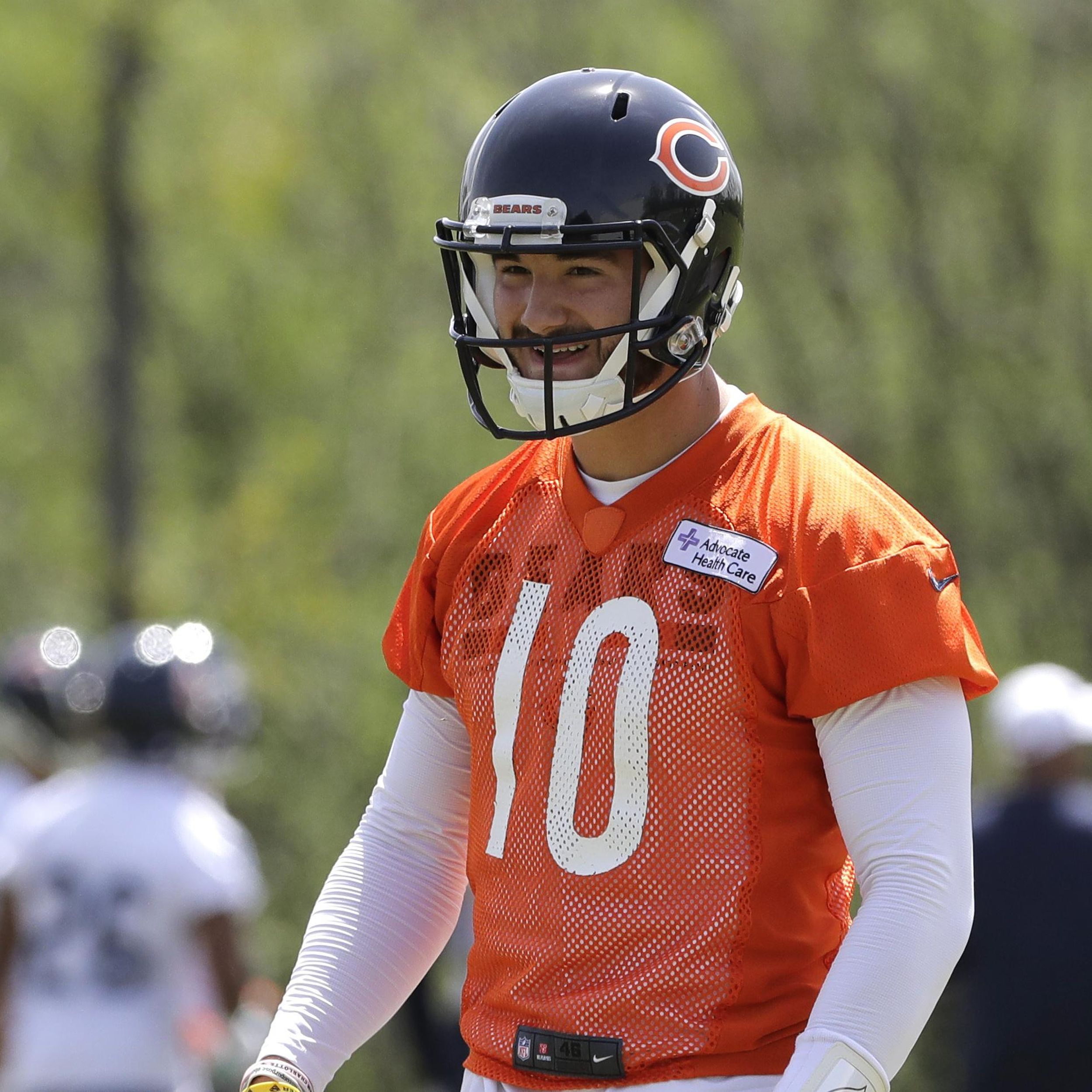 Bears' Mitch Trubisky facing high expectations after playoff year