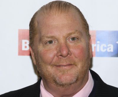 In this Wednesday, April 20, 2016 photo, Mario Batali attends an awards dinner in New York. (Andy Kropa / Associated Press)