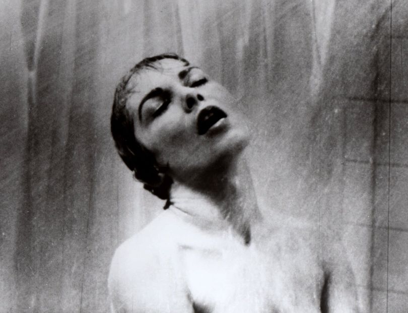 ORG XMIT: NY127 ** FILE **This undated photo shows actress Janet Leigh in the shower scene in Alfred Hitchcock's 1960 classic thriller 