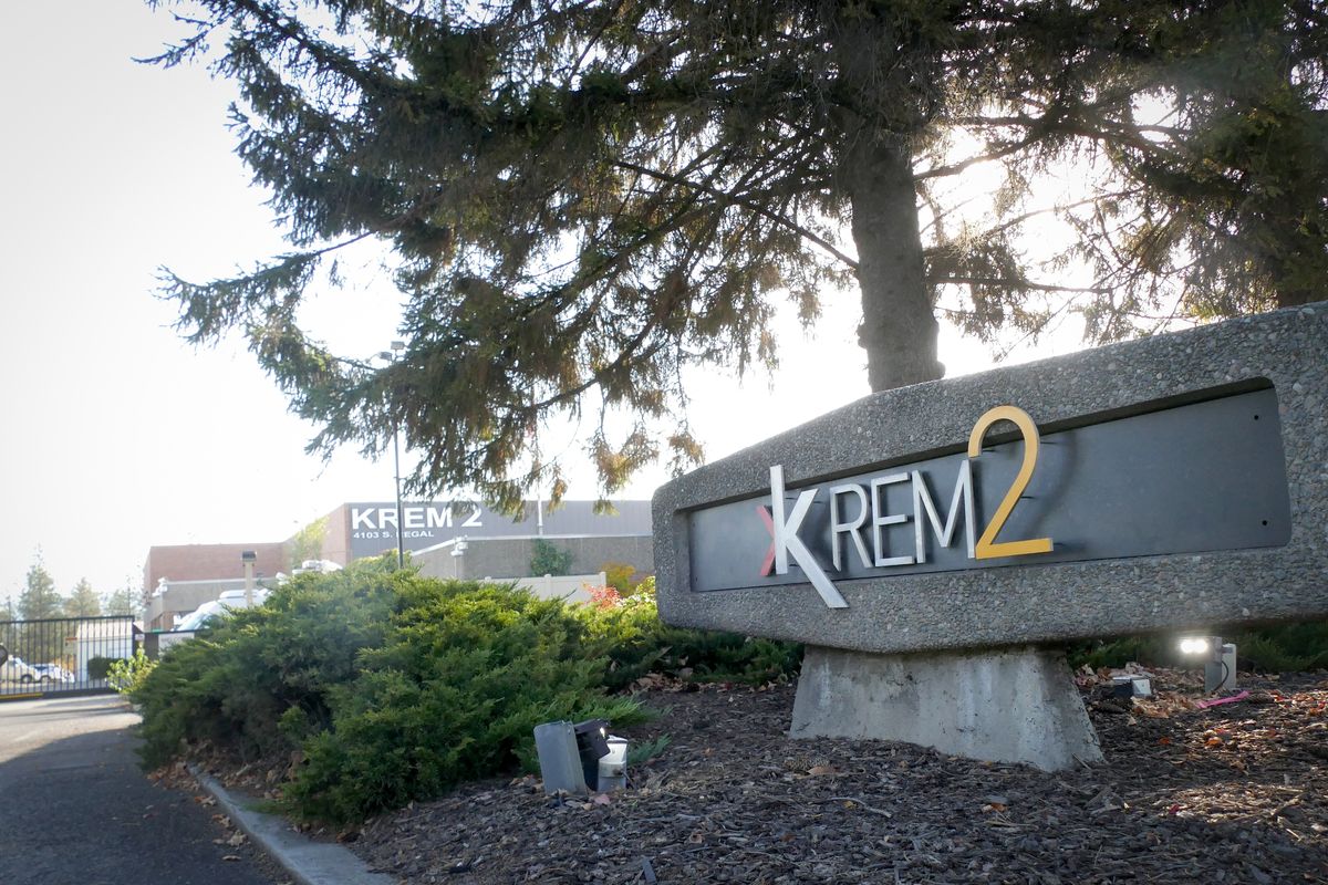 Private investment firms Standard General and Apollo Global Management are acquiring Tegna, which owns Spokane television stations KREM and KSKN.  (Jesse Tinsley/THE SPOKESMAN-REVI)