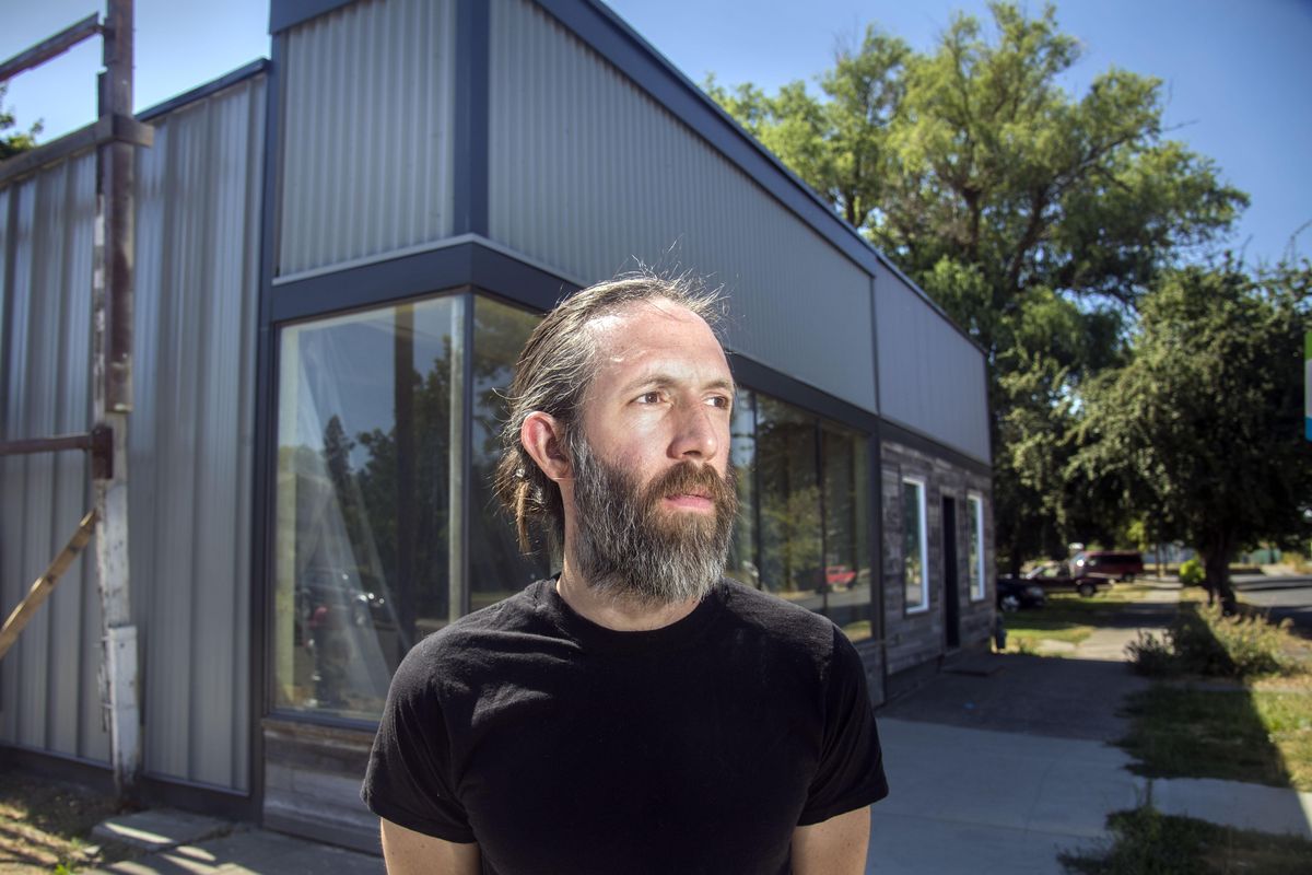Shaun Thompson Duffy opened his Culture Breads business in the Grain Shed, a former barbershop and grocery store at the 1026 E. Newark in Spokane’s South Perry neighborhood. (Dan Pelle / The Spokesman-Review)