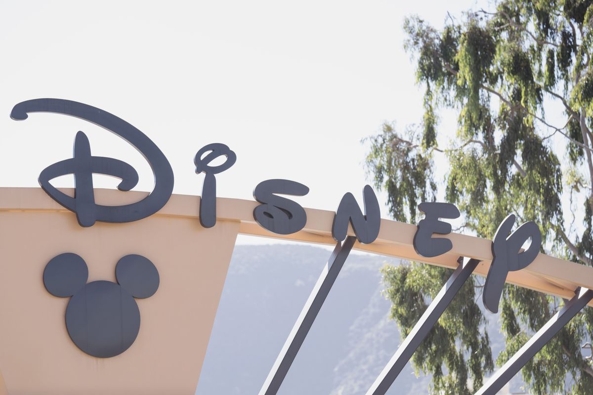 Walt Disney Studios is shown in Burbank, Calif., on Feb. 9, 2023.   (Eric Thayer/Bloomberg)