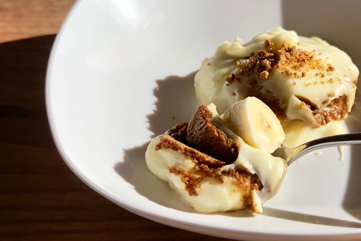 This variation on the classic Southern-style banana pudding uses gingersnaps. Crumble cookies on top just before serving to add a little crunch. (Leslie Kelly)