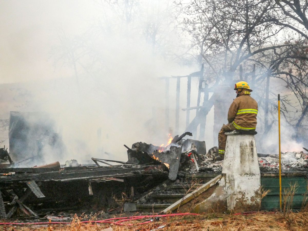 House fire near Spangle - Dec. 21, 2020 | The Spokesman-Review