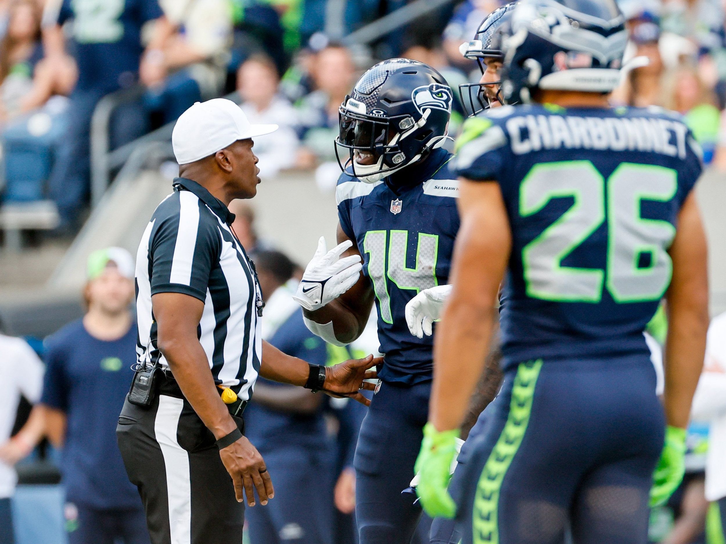 Lumen Field, section 334, home of Seattle Seahawks, Seattle