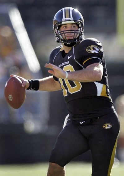 
QB Chase Daniel and his Missouri teammates are No. 1. Associated Press
 (File Associated Press / The Spokesman-Review)