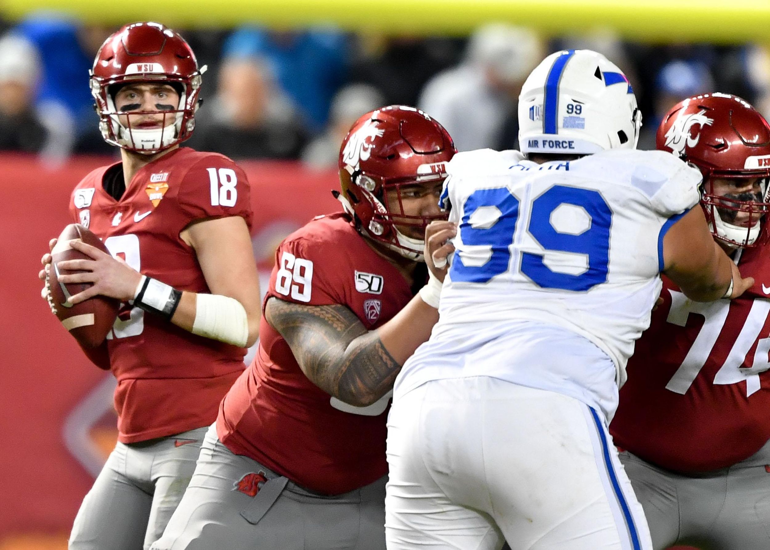 Air Force quiets Air Raid sirens as Falcons down Washington State in  Cheez-It Bowl