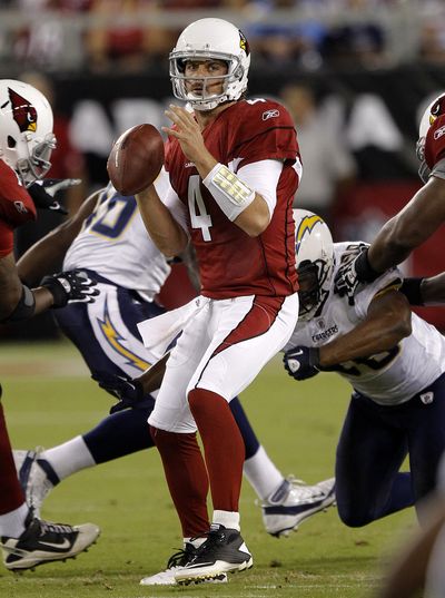 Cardinals QB Kevin Kolb leads a team into Seattle that hasn’t won a road game in over a year. (Associated Press)