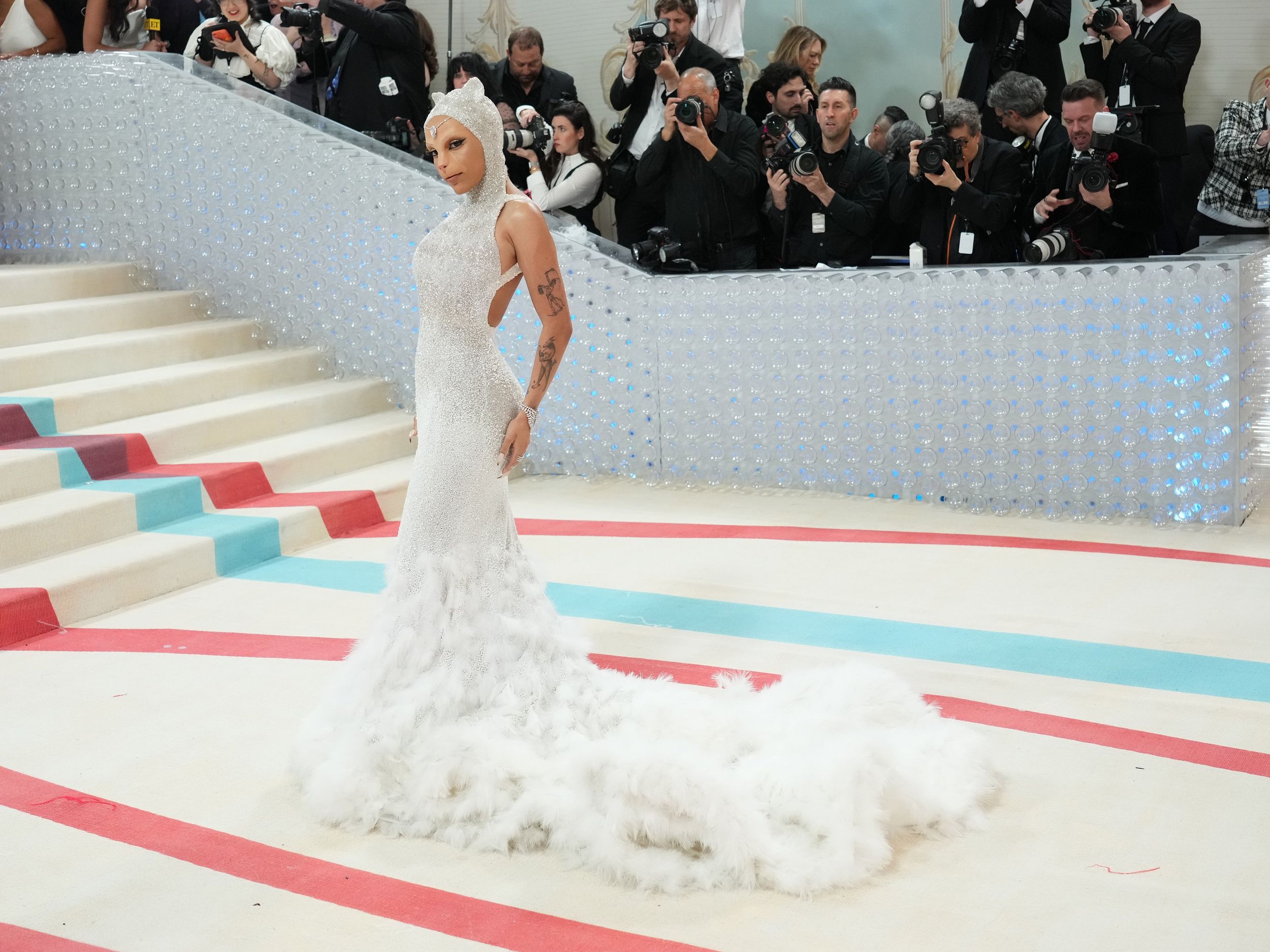 At Met Gala, a tribute to Karl Lagerfeld