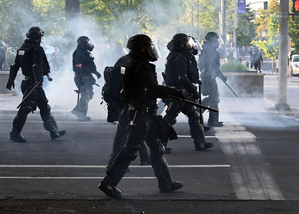 Peaceful protest turns into a riot in Spokane May 31, 2020 The