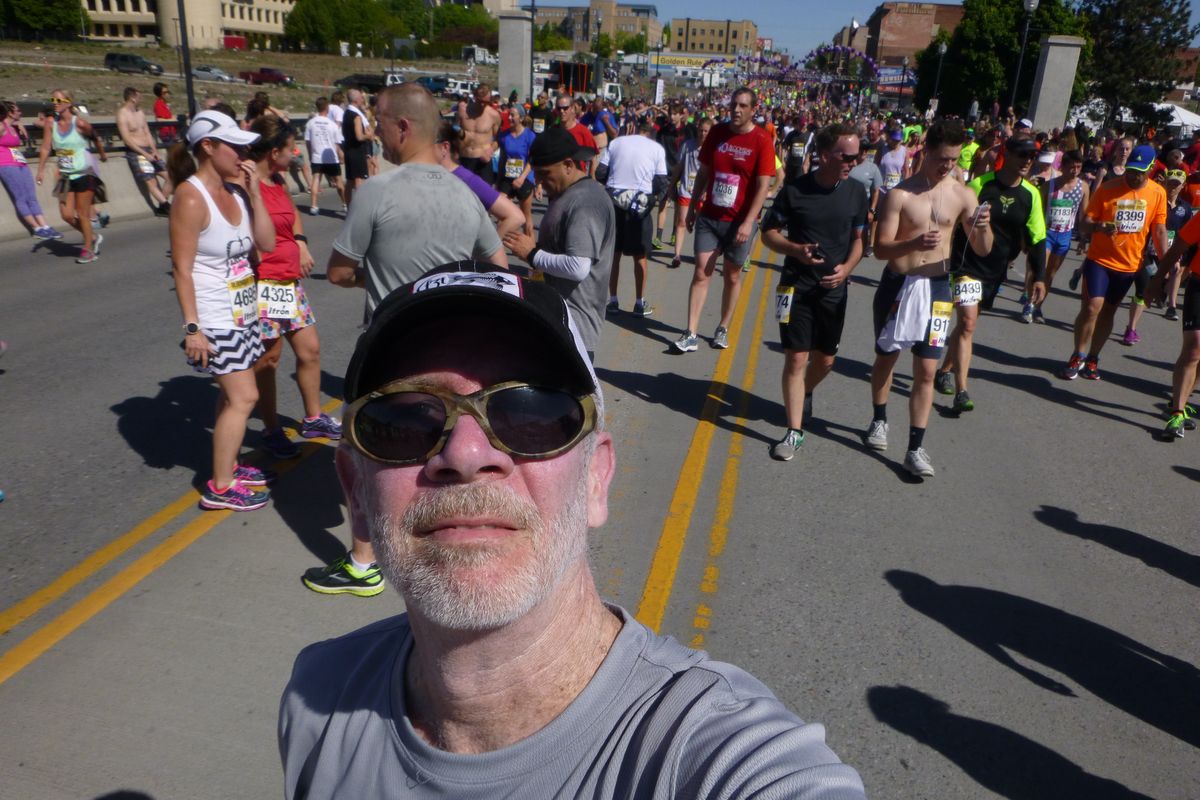 Across the finish line of Bloomsday 2016: Rich Landers