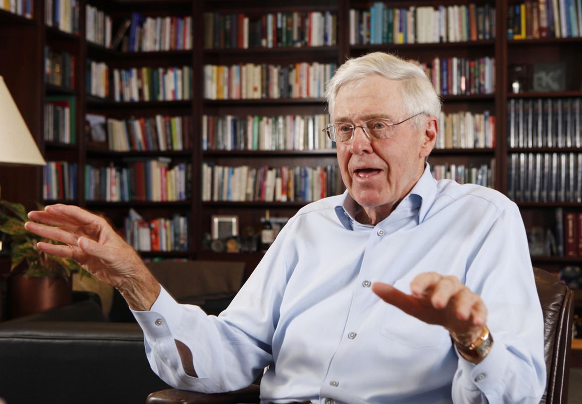 Billionaire Koch’s TV ads aim to reform ‘rigged’ economy | The ...