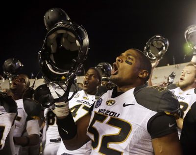 Michael Sam, the SEC defensive player of the year, was known by his Missouri teammates to be gay. (Associated Press)