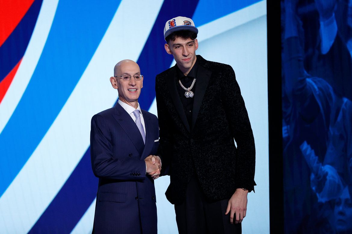 'A mix of a thousand emotions.' Selected No. 2 by Oklahoma City, Chet