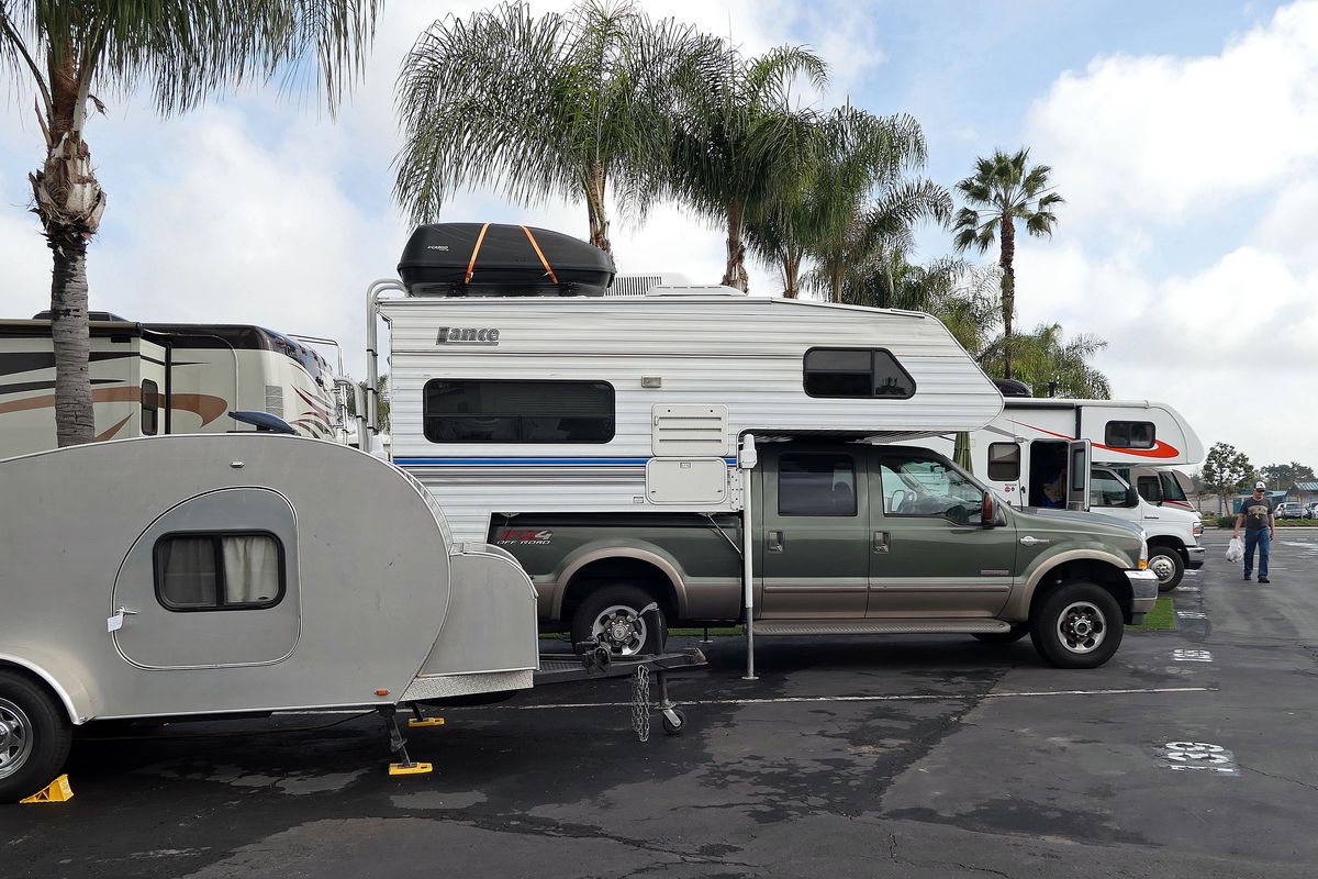 Anaheim Harbor RV Park is just a 20-minute walk from Disneyland. (John Nelson)