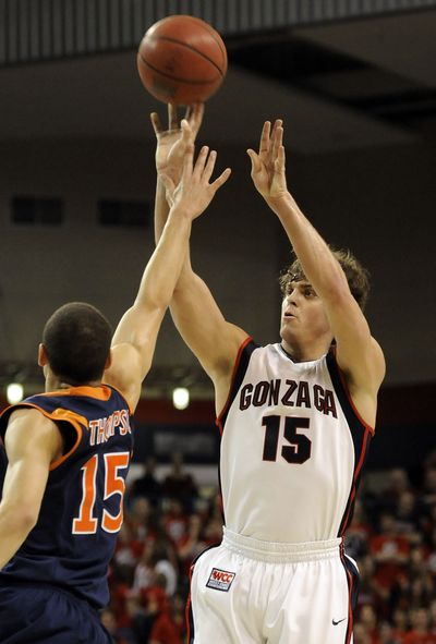 Gonzaga's Matt Bouldin scored a career-high 32 points against Pepperdine. (Dan Pelle / The Spokesman-Review)