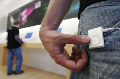 
The iPod mini is an easy gift to lose – and an expensive one to replace. 
 (Associated Press / The Spokesman-Review)