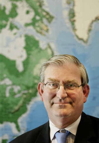 
 Marc Zell, chairman of Republicans Abroad in Israel, poses in his office in Jerusalem earlier this month. 
 (Associated Press / The Spokesman-Review)