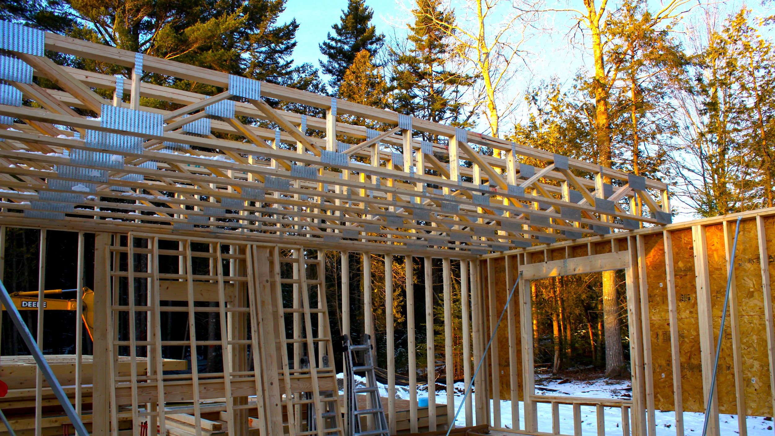 Trusses Beat Solid Wood Joists