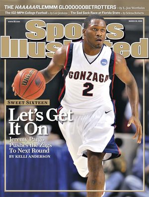 Gonzaga guard Jeremy Pargo on the cover of Sports Illustrated. (The Spokesman-Review)