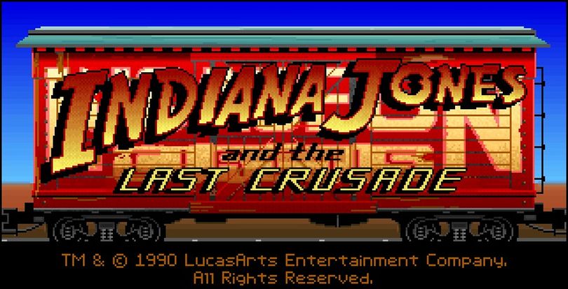 Indiana Jones and The Last Crusade released for PCs to coincide with the 1989 opening of the film. 