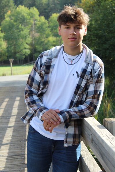 Eli Boring, of Shadle Park High School, has overcome many personal challenges to get to graduation.  (Courtesy )