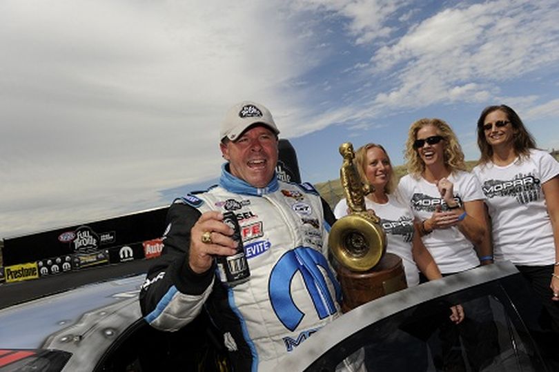 Allen Johnson picked up his third win in a four year stretch at Bandimere Speedway just outside of Denver, Colorado (Photo courtesy of NHRA)