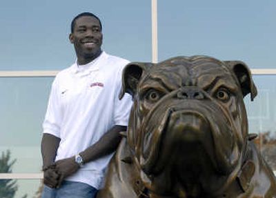 
Gonzaga basketball player Ira Brown has forsaken a baseball career which included a season with the Spokane Indians.
 (Dan Pelle / The Spokesman-Review)