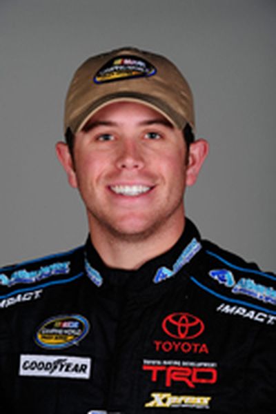 Brian Scott, driver of the Albertson's Toyota, hails from Boise Idaho. (Photo courtesy of NASCAR) (Sam Greenwood / The Spokesman-Review)