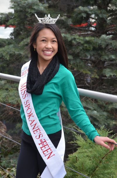 Outstanding: Spokane’s Tia Moua is vying for the title of Miss Washington’s Outstanding Teen later this month. The 13-year-old Garry Middle School eighth-grader’s platform issue for the competition is “Mentoring: Be the Wave of Change.” For the talent portion of the pageant, she will perform a lyrical jazz dance. Twenty-six girls ages 13 to 17 will be competing for the title and more than $150,000 in prizes and scholarships. The event is May 23-24 at Highline Performing Arts Center in Burien.