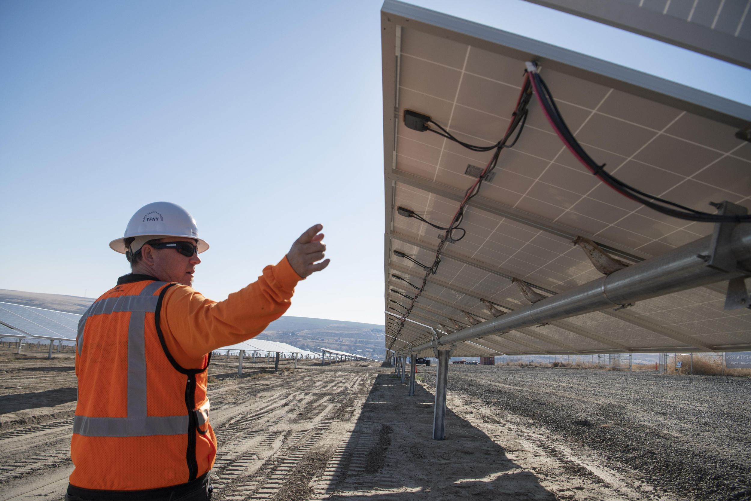 Solar farm in Lind Nov. 8, 2018 The SpokesmanReview